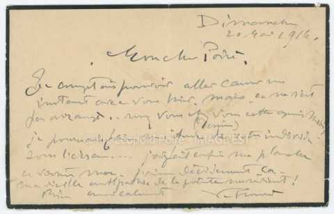 Correspondance entre Victor Prouvé et Léopold Poiré